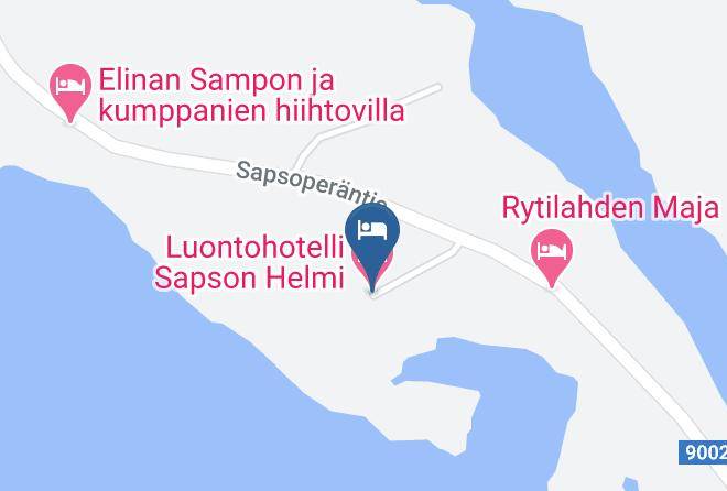 Sotkamo - Luontohotelli Sapson Helmi Maps