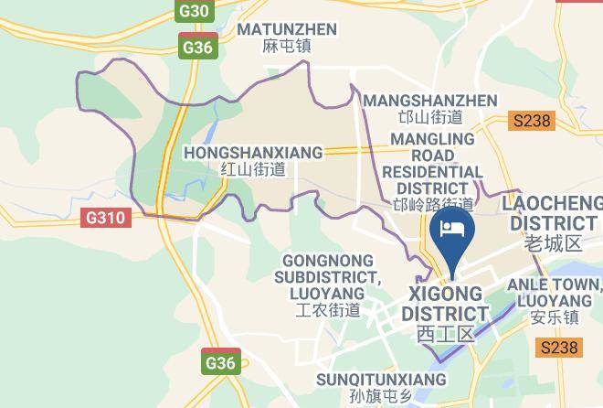 Luoyang - Luoyang Air Hotel Maps