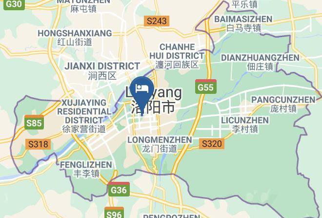 Luoyang - Luoyang Cityhenan Province Spring Shun Maps