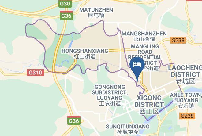 Luoyang - Luoyang Feronia Hotel Maps