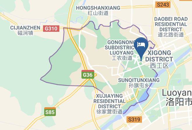 Luoyang - Luoyang Hua Yang Plaza Hotel Maps