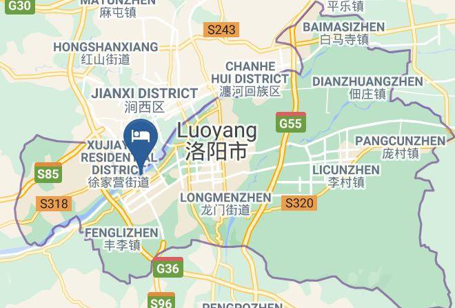 Luoyang - Luoyang Luolongyingzhoulanjun Maps