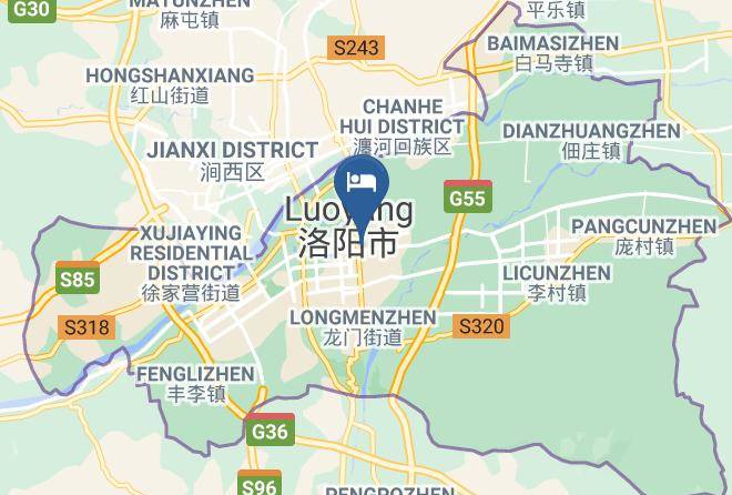 Luoyang - Luoyanglongmenshikukaiyuandadaodian Maps