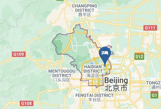 Haidian District - Luozhuang Xili Hotel Maps