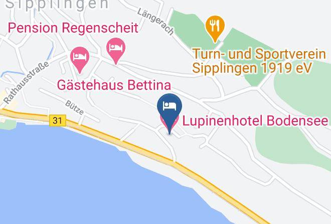 Bodenseekreis - Lupinenhotel Bodensee Maps