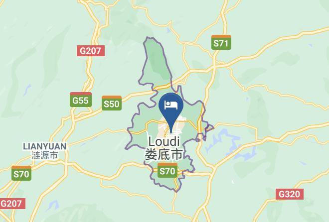 Loudi - Luqiao Hotel Maps