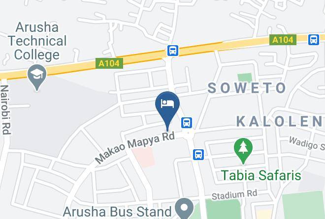 Arusha - Lush Garden Annex Maps