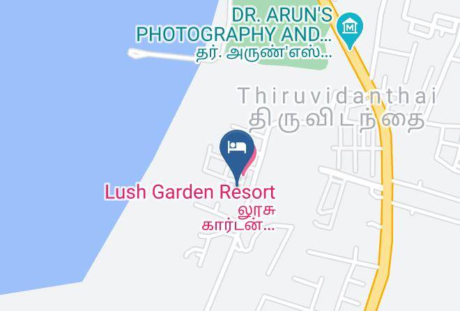 Lush Garden Resort Map