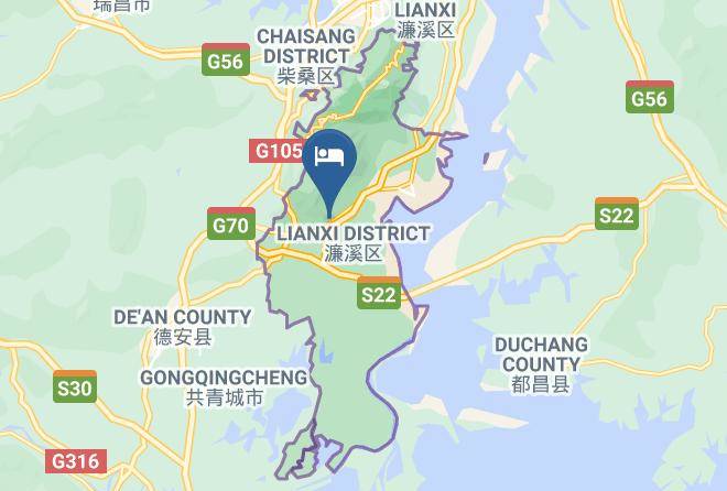Lushan Jiahua Hot Spring Hotel Map