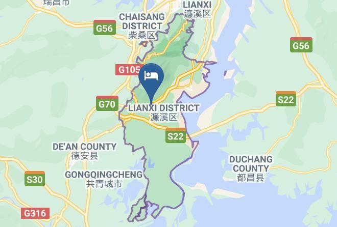 Lushan Longwan Hot Springs Resort Map