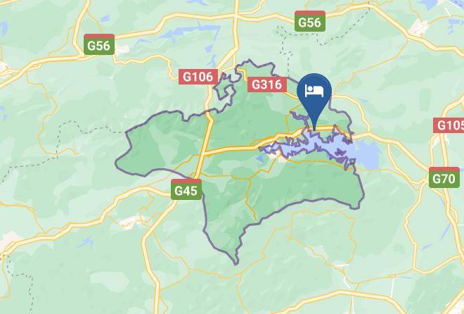 Lushan West Sea Resort Map