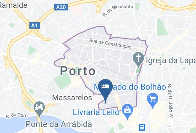 Vitoria - Lusitana Hotel Maps