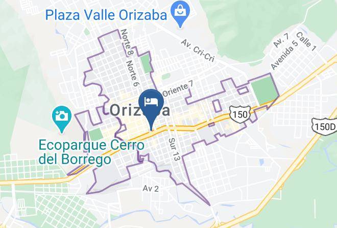Orizaba - Lusitania Suites Maps