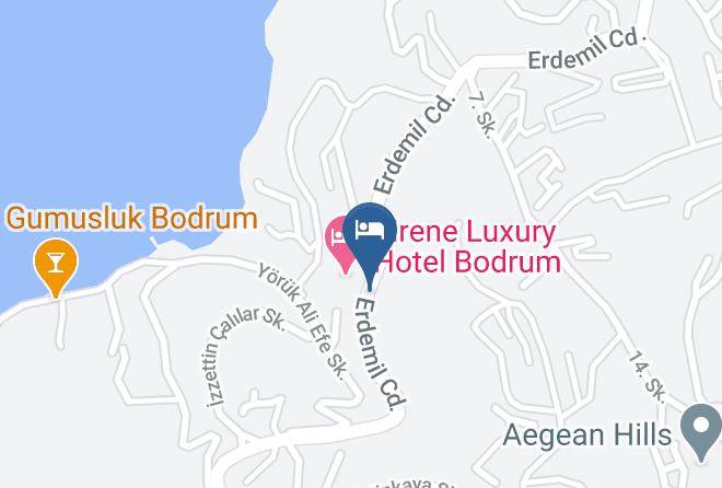 Bodrum - Lussoro Bodrum Maps