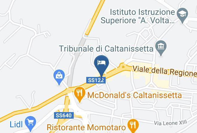 Caltanissetta - Lussuosamente Luxury B&b Maps