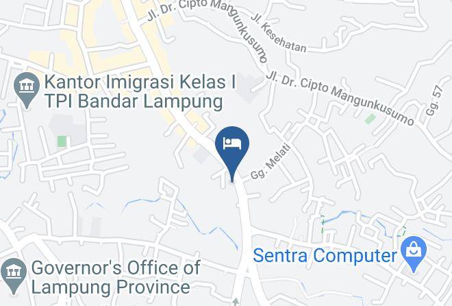 Bandar Lampung - Lusy Hotel Maps
