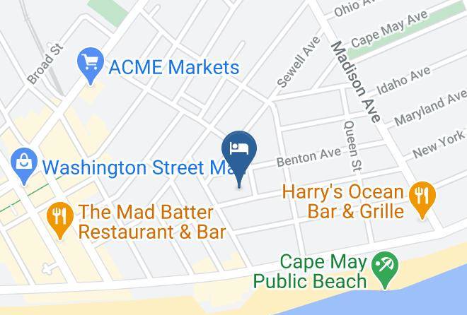 Cape May - Luther Ogden Inn Maps