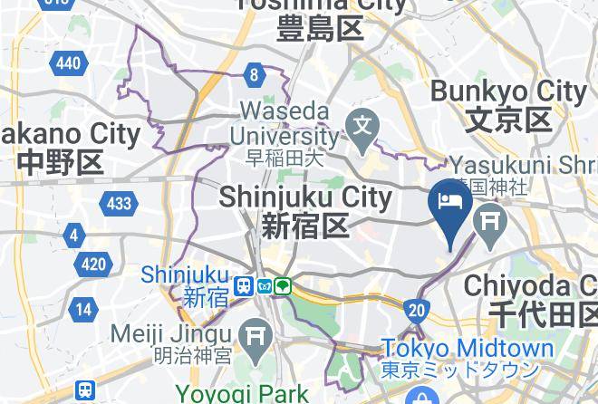 Lutheran Ichigaya Center Map