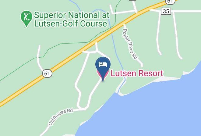 Cook - Lutsen Resort Maps