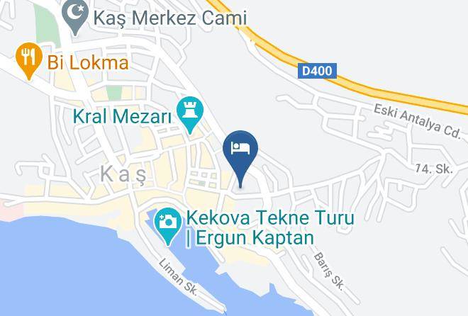 Kas - Luvi Kas Otel Maps