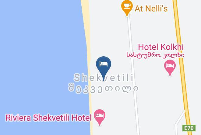 Georgia - Lux Hotel In Shekvetili Maps
