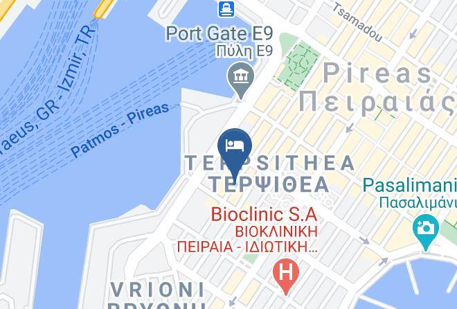 Piraeus - Lux Hotel Maps