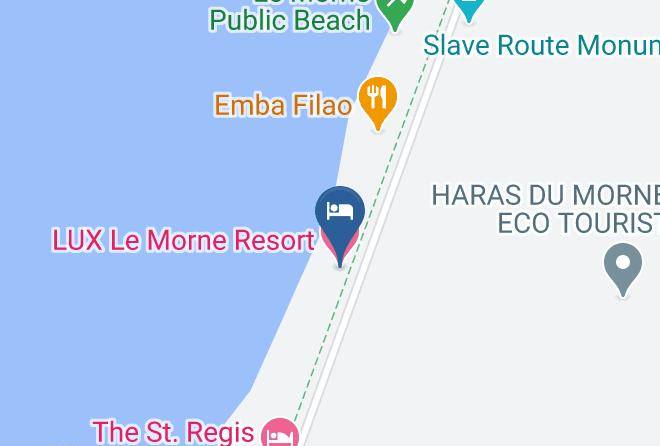 Le Morne - Lux Le Morne Resort Maps
