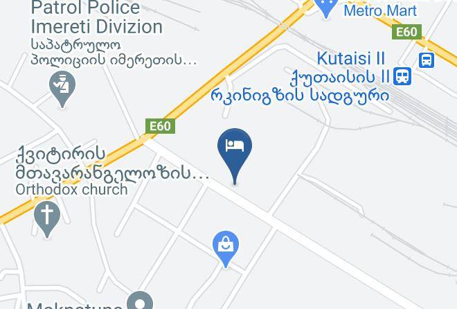 Kutaisi - Lux Palace Hotel Maps