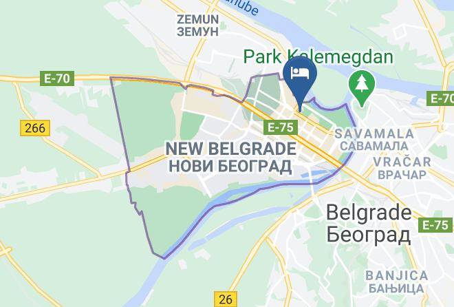Belgrade City - Lux Properties Maps