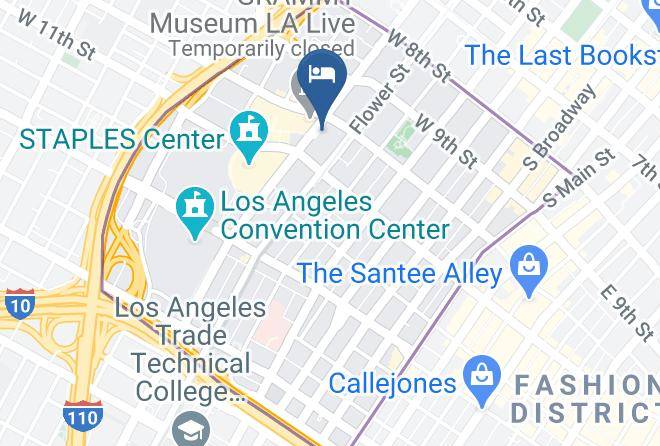 Los Angeles - Luxe City Center Hotel Maps