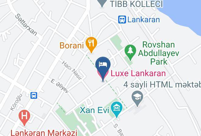Lnkran - Luxe Lankaran Hotel Maps