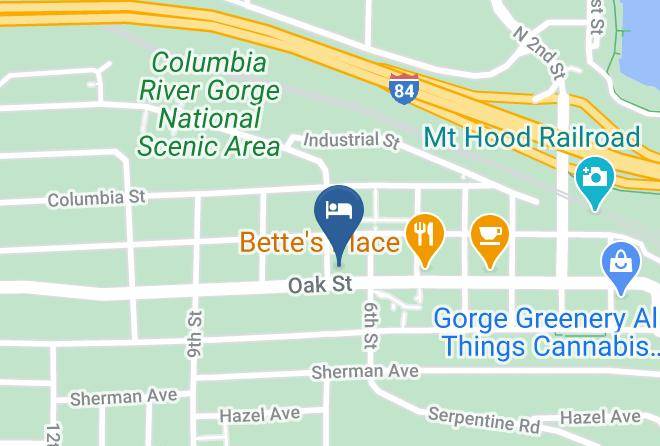 Hood River - Oak Street Hotel Maps