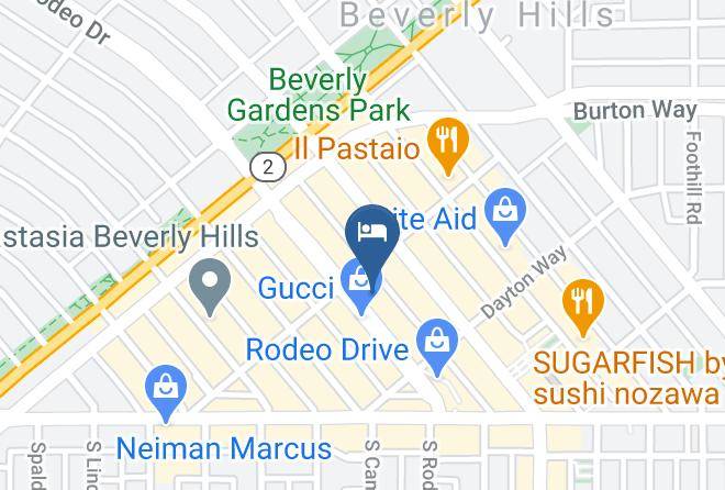 Los Angeles - Luxe Rodeo Drive Hotel Maps