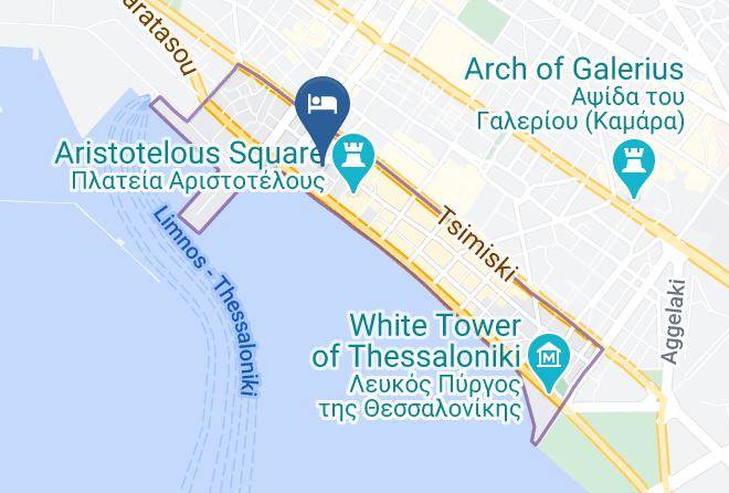 Salonica - Luxembourg Hotel Thessaloniki Maps