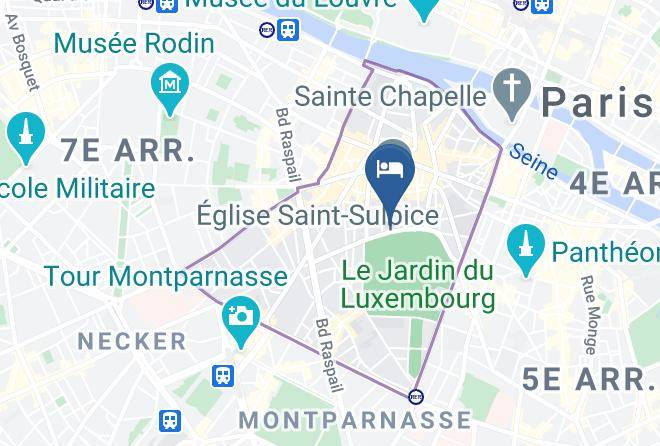 Paris - Luxembourg Parc Maps