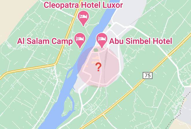 Luxor - Luxor City Egypt Maps