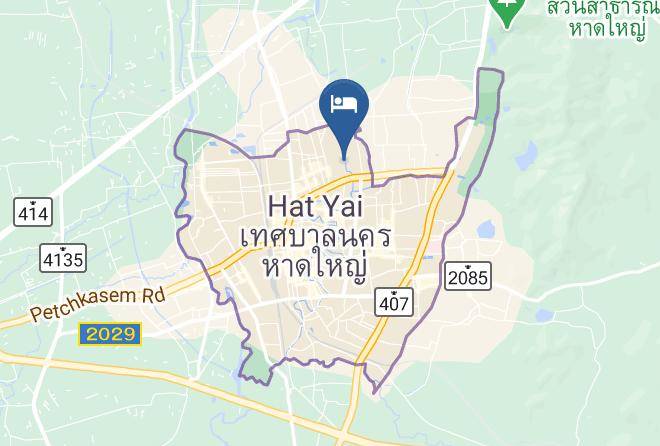 Amphoe Hat Yai - Luxsna Residence Maps