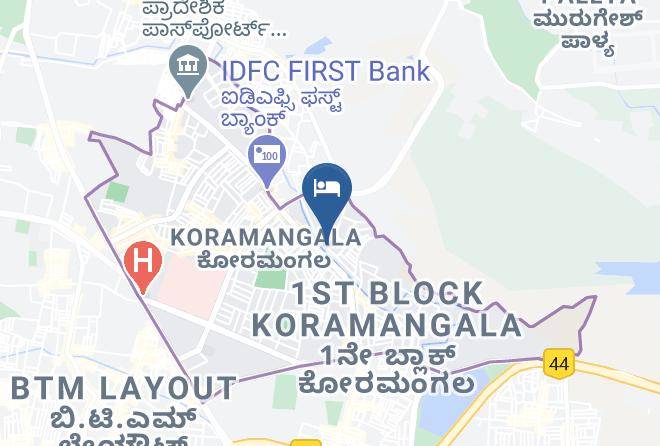 Bengaluru - Luxtay Suites Maps
