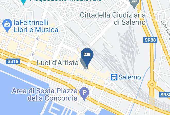 Salerno - Luxury B&b Charlemagne Maps