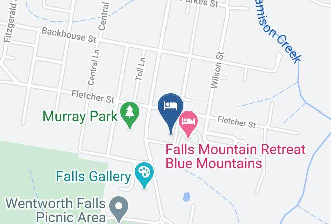 Blue Mountains - Luxury Blue Mountains Accommodation Glen Isla Maps