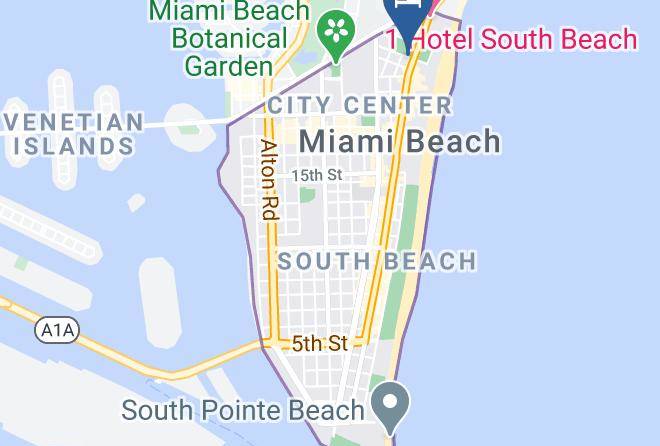 Luxury Boutique Hotel 220 21st St Map