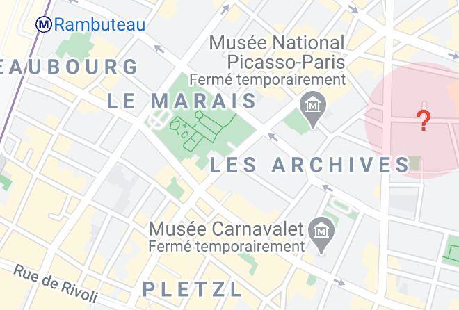 Paris - Luxury Duplex Marais Maps