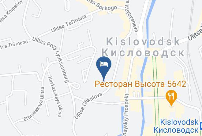 Kislovodsk - Luxury Hotel Maps