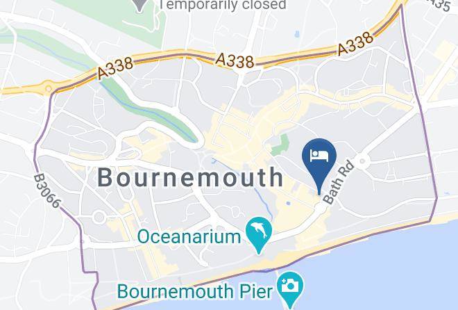 Luxury Hotels Bournemouth Map