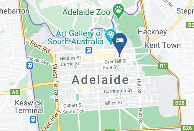 Adelaide - Luxury In The Sky On Hindmarsh Square Maps