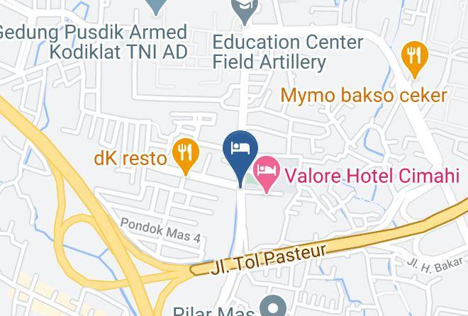 Kota Cimahi - Luxury Living At The Edge Maps