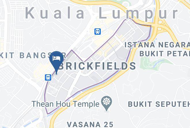 Kuala Lumpur - Luxury Marvel Loft Studio Maps