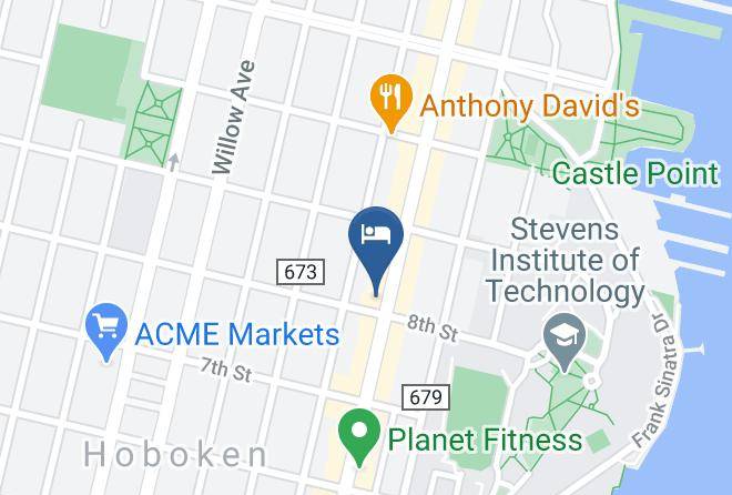 Hudson - Luxury Mins From Nyc Heart Of Hoboken Maps