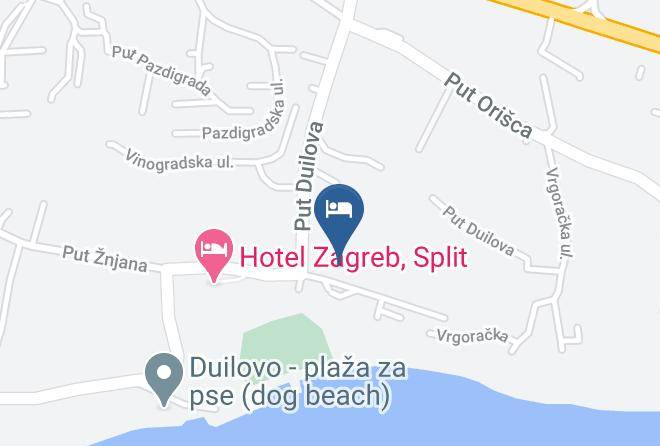 Luxury Residence Gabriela With Pool Map