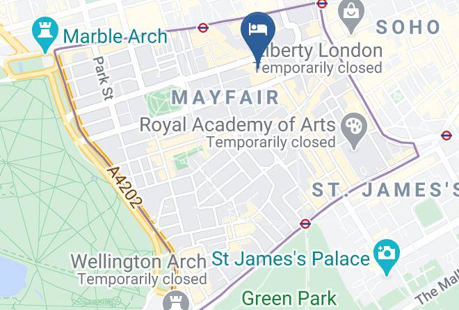 London - Luxury Stay Bond Street Maps